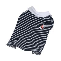 Tričko námořnické s límečkem (doprodej skladových zásob) - modrá XL