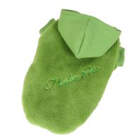 Bunda Fluffy - zelená L