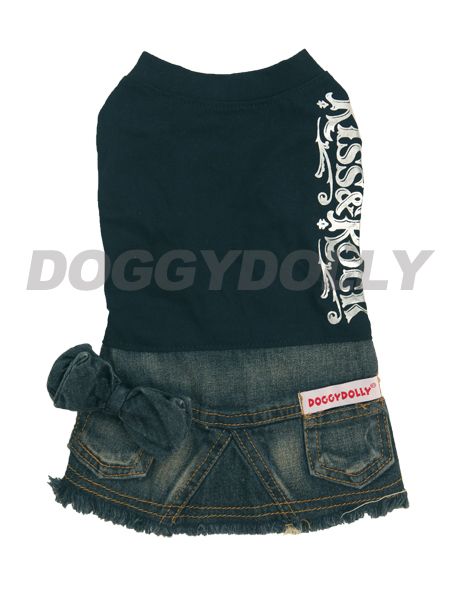 Obleček Doggydolly Kiss&Rock girl XS