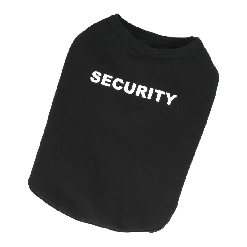 Tričko Security - černá XL I love pets