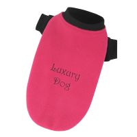 Mikina Luxury Dog - růžová XL
