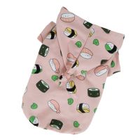 Tričko Sushi - růžová XXL