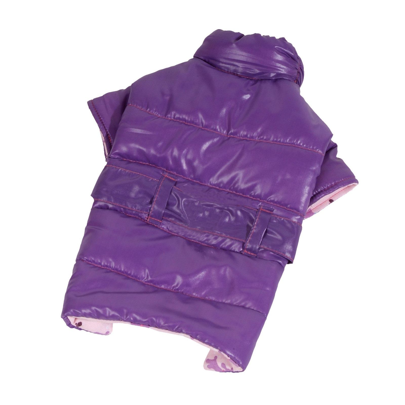 Kabátek De Luxe - fialová (doprodej skladových zásob) XS I love pets