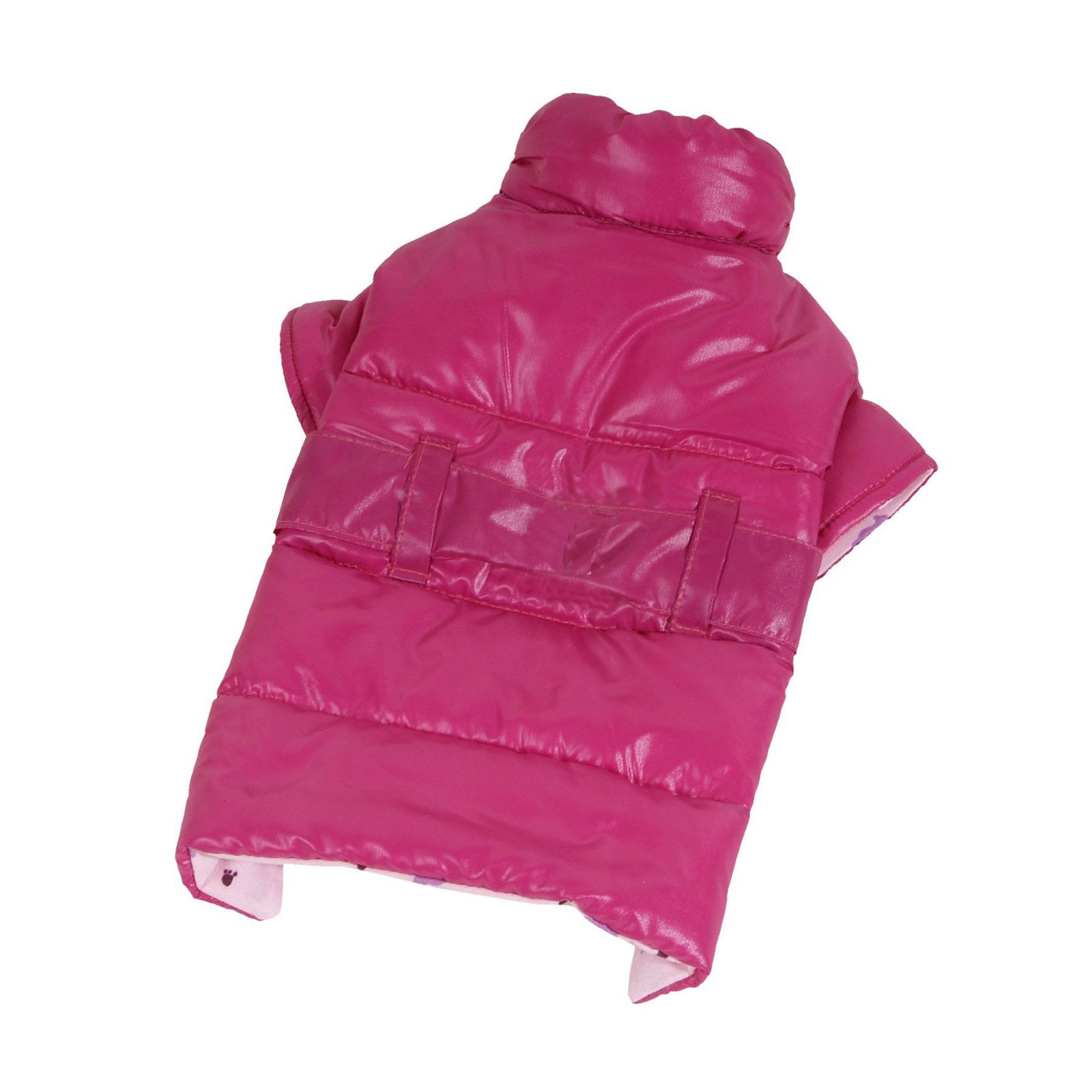 Kabátek De Luxe - růžová (doprodej skladových zásob) XS I love pets